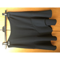 White/Space Skirt Viscose in Black