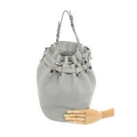 Alexander Wang Diego Bucket Bag Small Leather in Grey