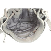 Alexander Wang Diego Bucket Bag Small Leer in Grijs