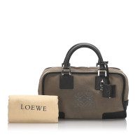 Loewe Shoulder bag Suede in Grey