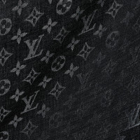 Louis Vuitton Panno Monogram Shine in nero / argento