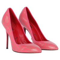 Cesare Paciotti Pumps/Peeptoes Patent leather in Pink