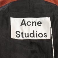 Acne Jacket/Coat Suede in Brown