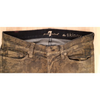 7 For All Mankind Jeans Jeans fabric in Gold