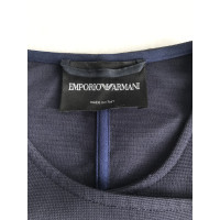 Emporio Armani Blazer aus Viskose in Blau