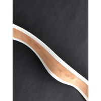 Emporio Armani Gürtel aus Leder in Weiß