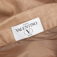 Valentino Garavani Skirt Linen in Beige