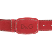 Dolce & Gabbana Cintura in rosso