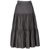 Aspesi Skirt Silk in Grey