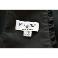 Piu & Piu Robe en Coton en Noir