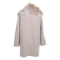 Agnona Jacket with alpaca fur trim