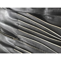 Marco De Vincenzo Top Leather in Black