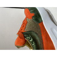 Mcqueen, Alexander Trainers Suede in Orange