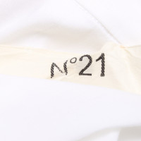 N°21 Robe chemise en blanc