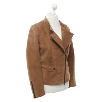 Liebeskind Berlin Jacket/Coat Leather in Brown