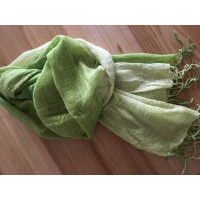 Stefanel Schal/Tuch aus Baumwolle in Oliv
