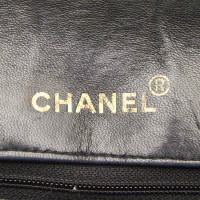 Chanel Diana en Cuir verni en Noir