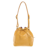 Louis Vuitton Petit  Bucket Leather in Yellow