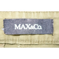 Max & Co Hose aus Baumwolle in Khaki