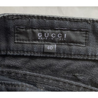 Gucci Jeans in Cotone in Nero