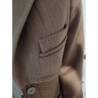 Les Copains Giacca/Cappotto in Lana in Beige