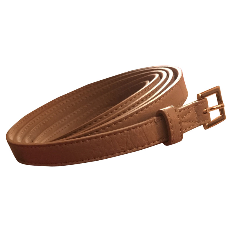 Burberry Prorsum Belt Leather in Beige 