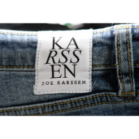 Zoe Karssen Hose aus Baumwolle in Blau