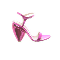 Gianvito Rossi Sandals Patent leather in Pink