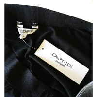 Calvin Klein Hose aus Baumwolle in Schwarz