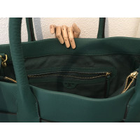 Tory Burch Handbag Leather in Green