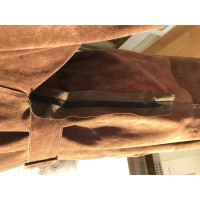Lanvin Jacket/Coat Suede in Brown