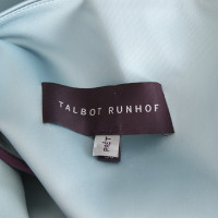 Talbot Runhof Jurk in Blauw