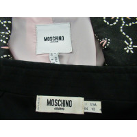 Moschino Suit Wool in Black