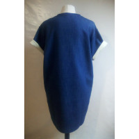 Cos Kleid aus Baumwolle in Blau