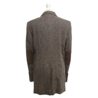 Windsor Blazer en tweed Dans Brown