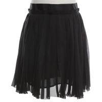 Twenty8 Twelve Silk skirt in black