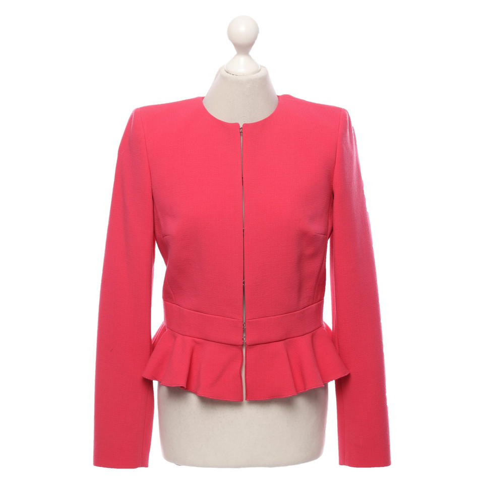 Emilio Pucci Jacke/Mantel aus Wolle in Rosa / Pink