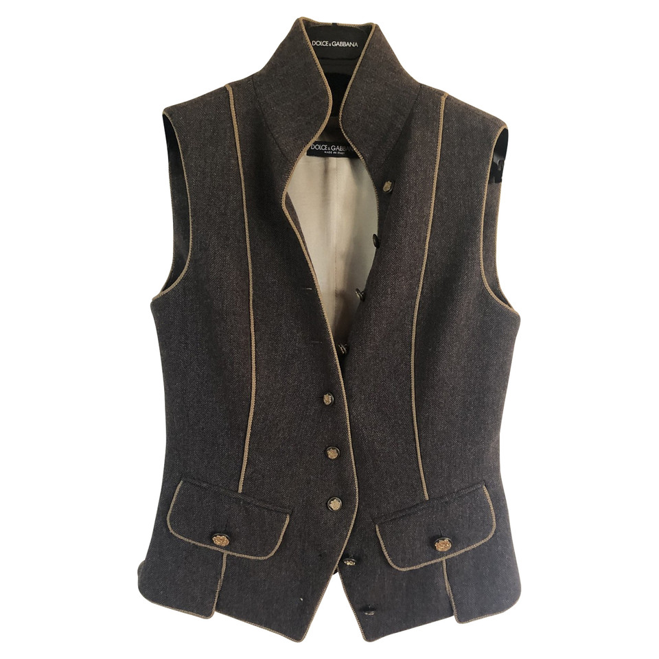 Dolce & Gabbana Gilet en Marron