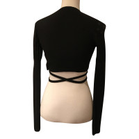 Elisabetta Franchi Top en Coton en Noir