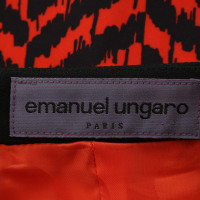 Emanuel Ungaro skirt herringbone pattern