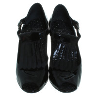 Moschino Peep-toes in patent leather