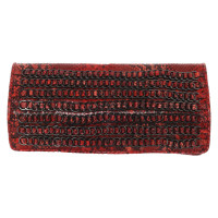 Hervé Léger Clutch aus Leder