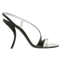 Roger Vivier Sandales en Cuir verni en Noir