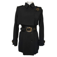 Gucci Trench with leather belt.