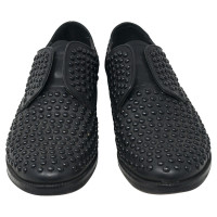 Ash Slippers/Ballerinas Leather in Black