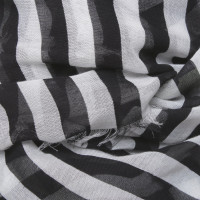 Marc Jacobs Schal in Schwarz/Weiß