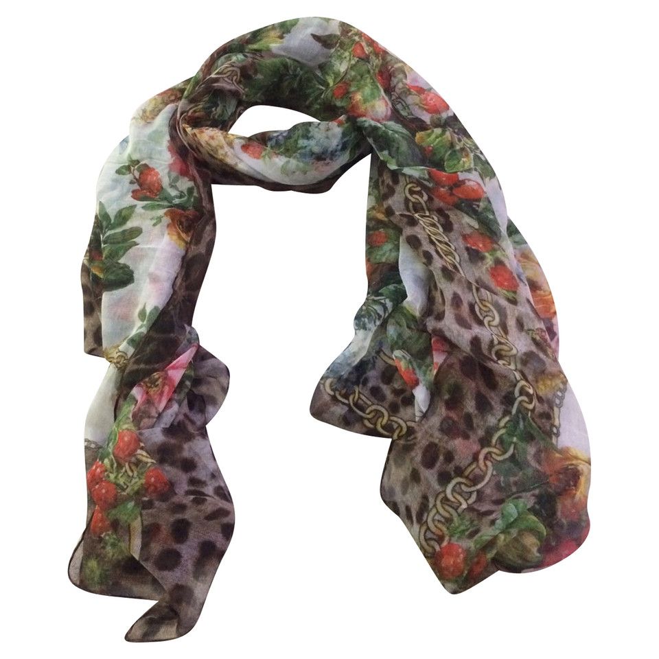 Dolce & Gabbana Proporzione della sciarpa di seta