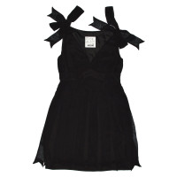 Moschino Cheap And Chic Schwarzes Kleid mit Schleife