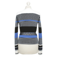 Diane Von Furstenberg top with block stripes