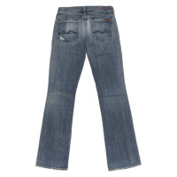 7 For All Mankind Jeans Cotton in Blue